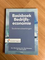 Basisboek bedrijfseconomie-studentenuitwerkingen, Ophalen of Verzenden, Rien Brouwers; Wim Koetzier; Olaf Leppink, Management