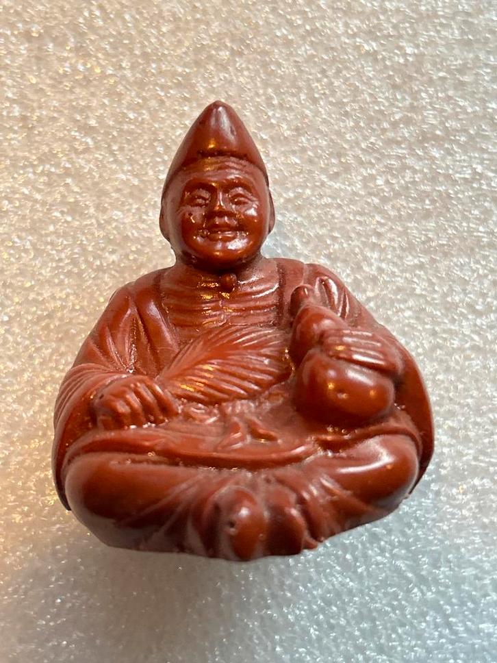 Boeddhistisch monnik beeldje - Ji Gong Monnik,  5 cm Chinees, Antiek en Kunst, Kunst | Beelden en Houtsnijwerken, Ophalen of Verzenden