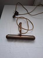 oud bronzen schilderijlampje, Huis en Inrichting, Lampen | Wandlampen, Ophalen of Verzenden, Gebruikt, Metaal