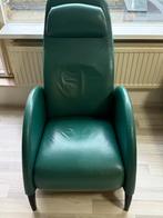 Groen fauteuils stoel longe, Ophalen of Verzenden, Zo goed als nieuw, 75 tot 100 cm, 50 tot 75 cm
