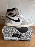 Nike Air Jordan 1 High Cement/Elephant - 45,5, Verzenden, Wit, Nike, Sneakers of Gympen