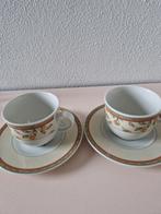 Koffietijd kop en schotels, Huis en Inrichting, Ophalen of Verzenden, Zo goed als nieuw, Overige stijlen, Kop(pen) en/of Schotel(s)