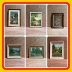 078. Diverse Schilderijen met mooie lijsten, Antiek en Kunst, Kunst | Schilderijen | Klassiek, Ophalen of Verzenden