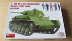 Miniart bouwdoos : T-70M late production - 1/35 - 35030, Overige merken, Tank, 1:32 tot 1:50, Ophalen of Verzenden