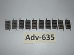 Adv-635 N Spoor Gebogen Rails 9128 Fleischmann R2=7,5 graden, Gebruikt, Gelijkstroom, Fleischmann, Rails