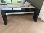 zwarte sidetable met lades, Huis en Inrichting, Ophalen, Gebruikt, 150 tot 200 cm, Overige houtsoorten