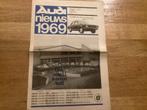Audi Nieuws 1969 - Originele Krant, Ophalen of Verzenden, Gelezen, Audi