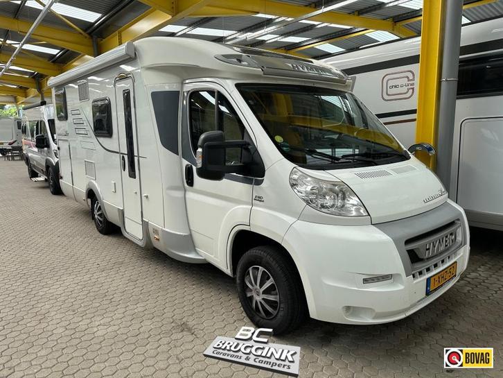 Hymer Tramp CL 674 EXCLUSIVE LINE, Caravans en Kamperen, Campers, tot en met 2, Half-integraal, Hymer, Diesel, Handgeschakeld