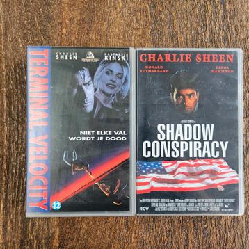 Vhs Charlie Sheen, Terminal Velocity, Shadow Conspiracy