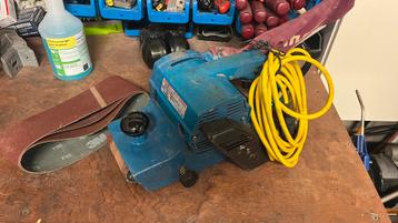 Ryobi Bandschuurmachine 10 cm breed extra 4 x p80 en 2 x 120 beschikbaar voor biedingen