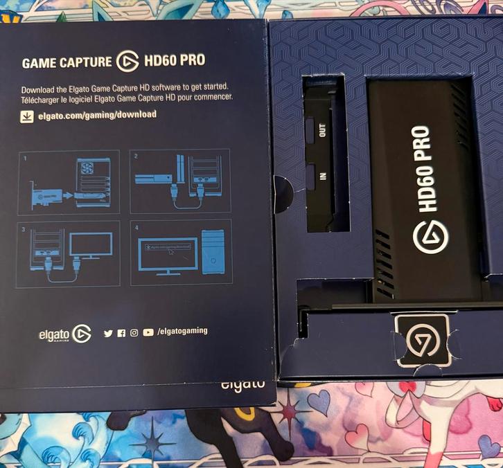Elgato HD60 Pro Capture Card, Computers en Software, Capture cards, Zo goed als nieuw, Ophalen of Verzenden