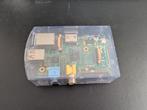 Raspberry Pi 1 Model B in behuizing, incl. voeding, Ophalen of Verzenden