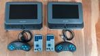 Salora DVP7748DUO+GC 2 Draagbare DVD Spelers met Games, Gebruikt, Draagbaar, Ophalen of Verzenden, Overige merken