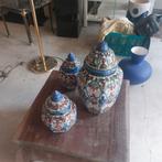 Set van 3 potten/vazen €75.00, Antiek en Kunst, Antiek | Vazen, Ophalen
