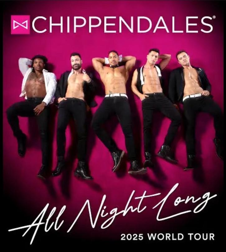 Chippendales World Tour, Tickets en Kaartjes, Evenementen en Festivals, Twee personen