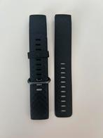 Origineel fitbit charge 4 bandje met verleng stuk, Ophalen of Verzenden, Gebruikt, Zwart, Android
