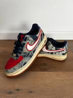 Nike Air Force 1 Denim - Maat 42, Ophalen of Verzenden, Gedragen, Blauw, Sneakers of Gympen