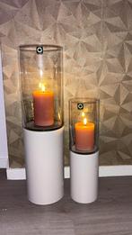 Decoratie Kandelaars, Huis en Inrichting, Overige materialen, Beige, 50 tot 75 cm, Ophalen of Verzenden