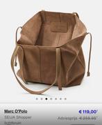 Marc O’Polo Seija Shopper suede  €45, Verzenden, Zo goed als nieuw, Bruin, Shopper