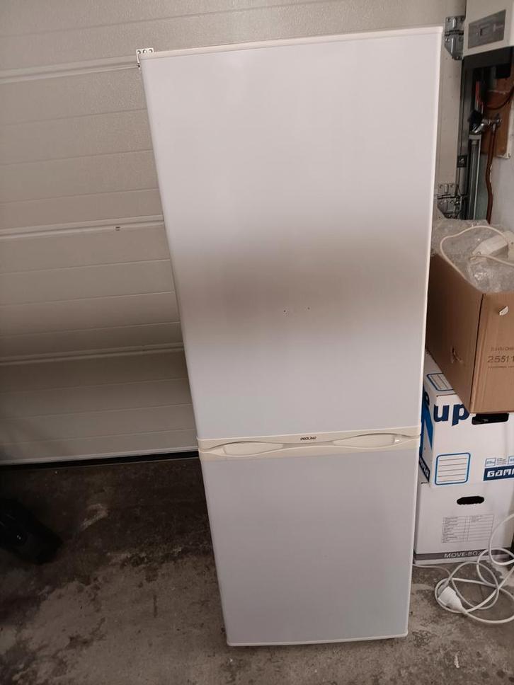 Proline PLC235WH Koelkast met Vriesvak - Zo Goed Als Nieuw, Witgoed en Apparatuur, Koelkasten en IJskasten, Zo goed als nieuw