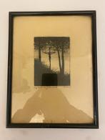 Lithografie Kruisiging Duits, Ophalen of Verzenden