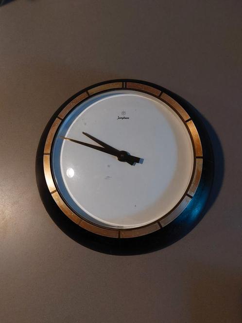 Junghans Messing Muurklok - Vintage Electora, Antiek en Kunst, Antiek | Klokken, Ophalen of Verzenden