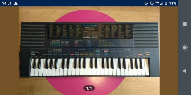 Yamaha pss-580 midi fm synth, Muziek en Instrumenten, Keyboards, Gebruikt, Overige aantallen, Yamaha, Ophalen
