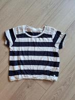 Shirt blauw met wit gestreept maat 146, Kinderen en Baby's, Kinderkleding | Maat 146, Meisje, Gebruikt, Ophalen of Verzenden, Shirt of Longsleeve