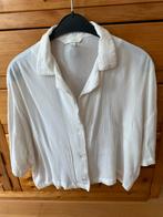 Witte H&M Blouse Maat M, Kleding | Dames, Blouses en Tunieken, Ophalen, Zo goed als nieuw, Maat 38/40 (M), Wit