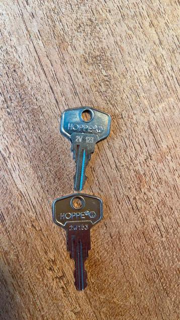Hoppe sleutel 2W123 en/of 2W153 beschikbaar voor biedingen
