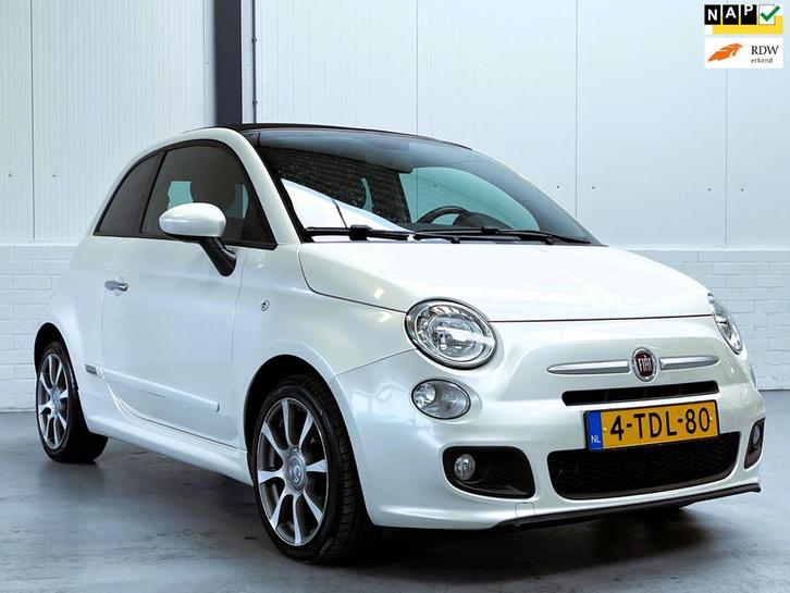 Fiat 500 C 0.9 TwinAir 500S Org NL|Stoelverwarming|Cruise, Auto's, Fiat, Bedrijf, Te koop, 500C, ABS, Airbags, Airconditioning