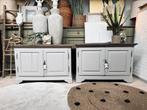 2 grote nachtkasten ladekast commode dressoir halkast, Ophalen