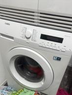 AEG Wasmachine & (condens) Droger, Witgoed en Apparatuur, Ophalen, Gebruikt, Voorlader, 85 tot 90 cm