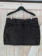 Kort rokje, antraciet/katoen, Kleding | Dames, Rokken, Maat 38/40 (M), Ophalen of Verzenden, Grijs, Gedragen