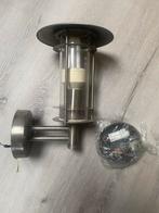 Buitenlamp met spaarlamp, Ophalen of Verzenden, Nieuw, Glas