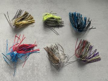 adv 55 / NIEUW mixset 6 rigrolders / skirts beschikbaar voor biedingen