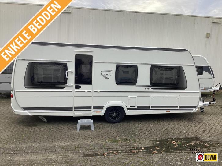 Fendt Opal 515 SG isabella voortent, Caravans en Kamperen, Caravans, Bedrijf, tot en met 4, Rondzit, Fendt, 2 aparte bedden, Overige typen