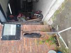 groote bouw lamp op statief, Ophalen, Gebruikt
