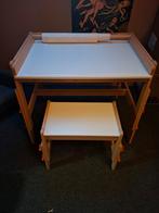 IKEA kinder bureau/tekentafel met kruk en bakken, Ophalen, Gebruikt, Tafel(s) en Stoel(en)