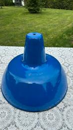 Lampenkap emaille blauw, Huis en Inrichting, Lampen | Hanglampen, Ophalen, Minder dan 50 cm