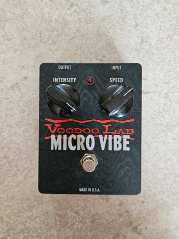 Voodoo Lab Micro Vibe - Uni-Vibe effect pedaal beschikbaar voor biedingen
