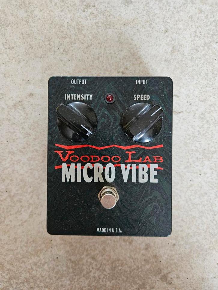 Voodoo Lab Micro Vibe - Uni-Vibe effect pedaal, Muziek en Instrumenten, Effecten, Gebruikt, Chorus, Overige typen, Ophalen of Verzenden