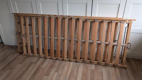 2x verstelbare lattenbodem 80x200cm (voor bed 160x200), Huis en Inrichting, Slaapkamer | Matrassen en Bedbodems, Gebruikt, 80 cm
