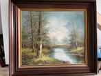 Handgeschilderd landschap, Ophalen