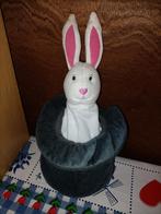 Ikea konijn in de hoed knuffel met liedje / muziekdoosje, Ophalen of Verzenden, Konijn