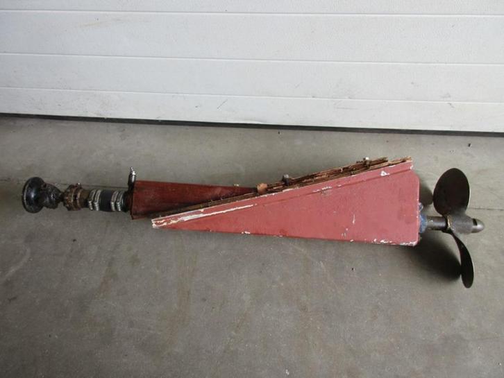 Schroefas set met propeller, as 112 cm + 22 mm dik, Watersport en Boten, Accessoires en Onderhoud, Gebruikt, Motor en Techniek