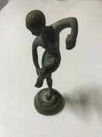 Te koop massief bronzen beeldje van een naakte vrouw., Ophalen of Verzenden, Zo goed als nieuw
