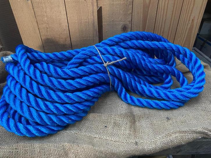 TOUW PPMF 24mm lengtes a 20mtr blauw, Watersport en Boten, Accessoires en Onderhoud, Nieuw, Overige typen, Ophalen