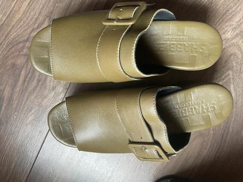 Shabbies muiltjes sleehak groen nieuw echt leer 37, Kleding | Dames, Schoenen, Nieuw, Sandalen of Muiltjes, Groen, Ophalen of Verzenden