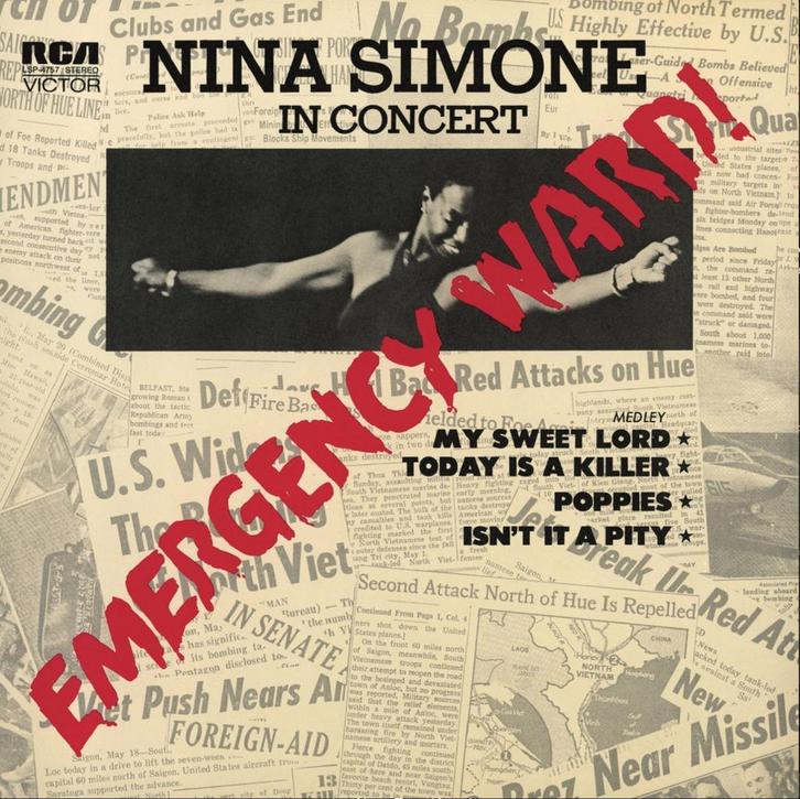 Vinyl LP - Nina Simone - Emergency Ward, Cd's en Dvd's, Vinyl | Jazz en Blues, Zo goed als nieuw, Jazz, 1960 tot 1980, 12 inch